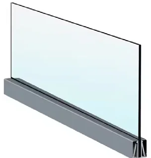 WJ-2014 aluminium base channel